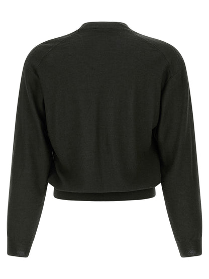 Black Marabou Cardigan