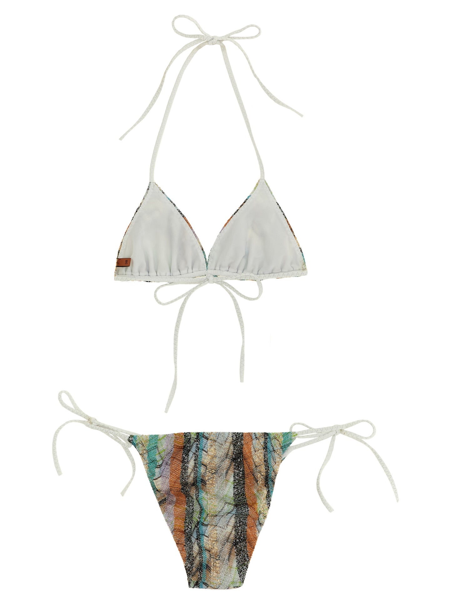 Multicolor Viscose Bikini