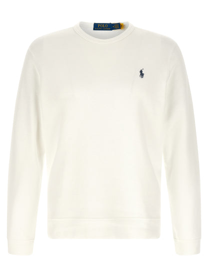 White Cotton Sweatshirt