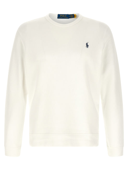 White Cotton Sweatshirt