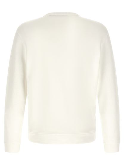 White Cotton Sweatshirt