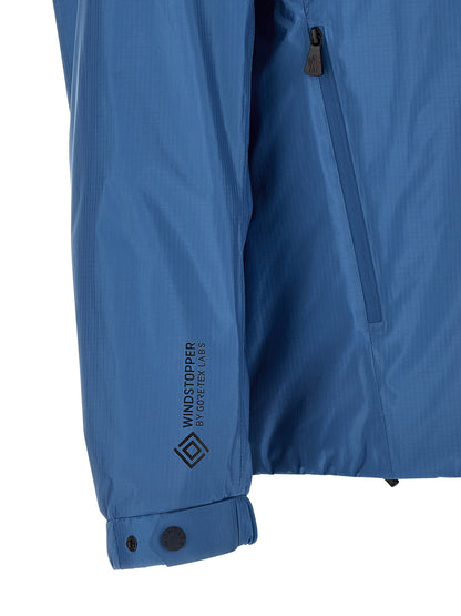 Blue Polyamide Shell Jacket