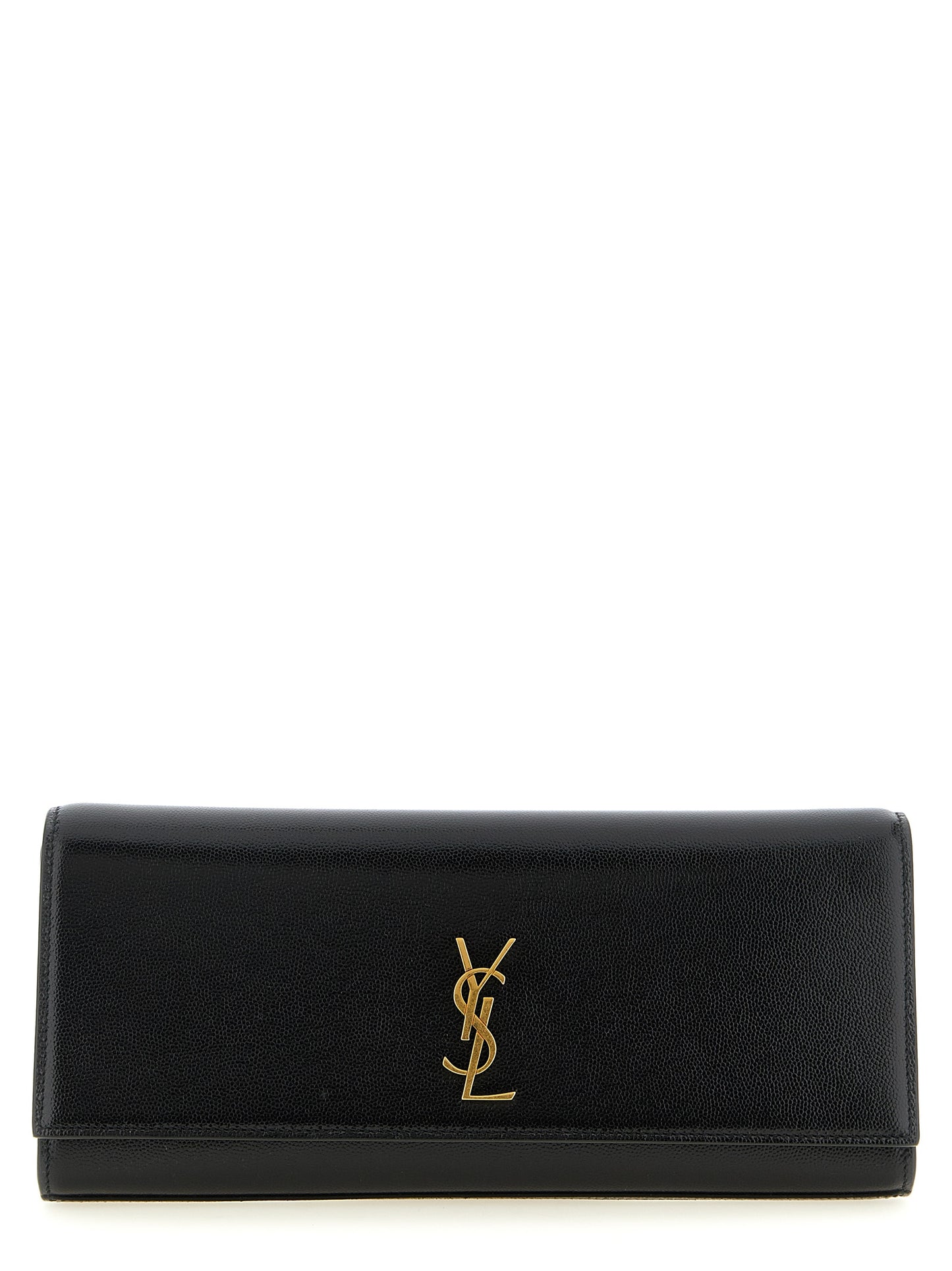 Black Calfskin Clutch Bag