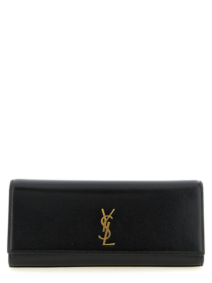 Black Calfskin Clutch Bag