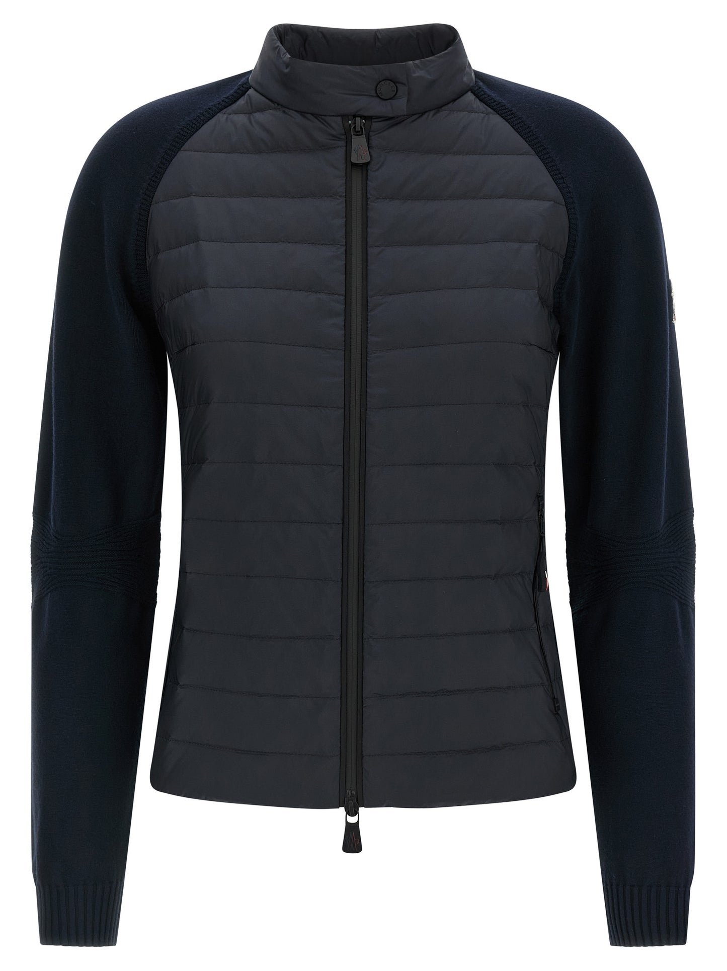 Blue Polyamide Cardigan