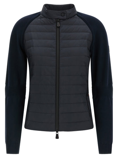 Blue Polyamide Cardigan