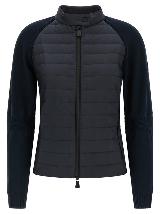 Blue Polyamide Cardigan
