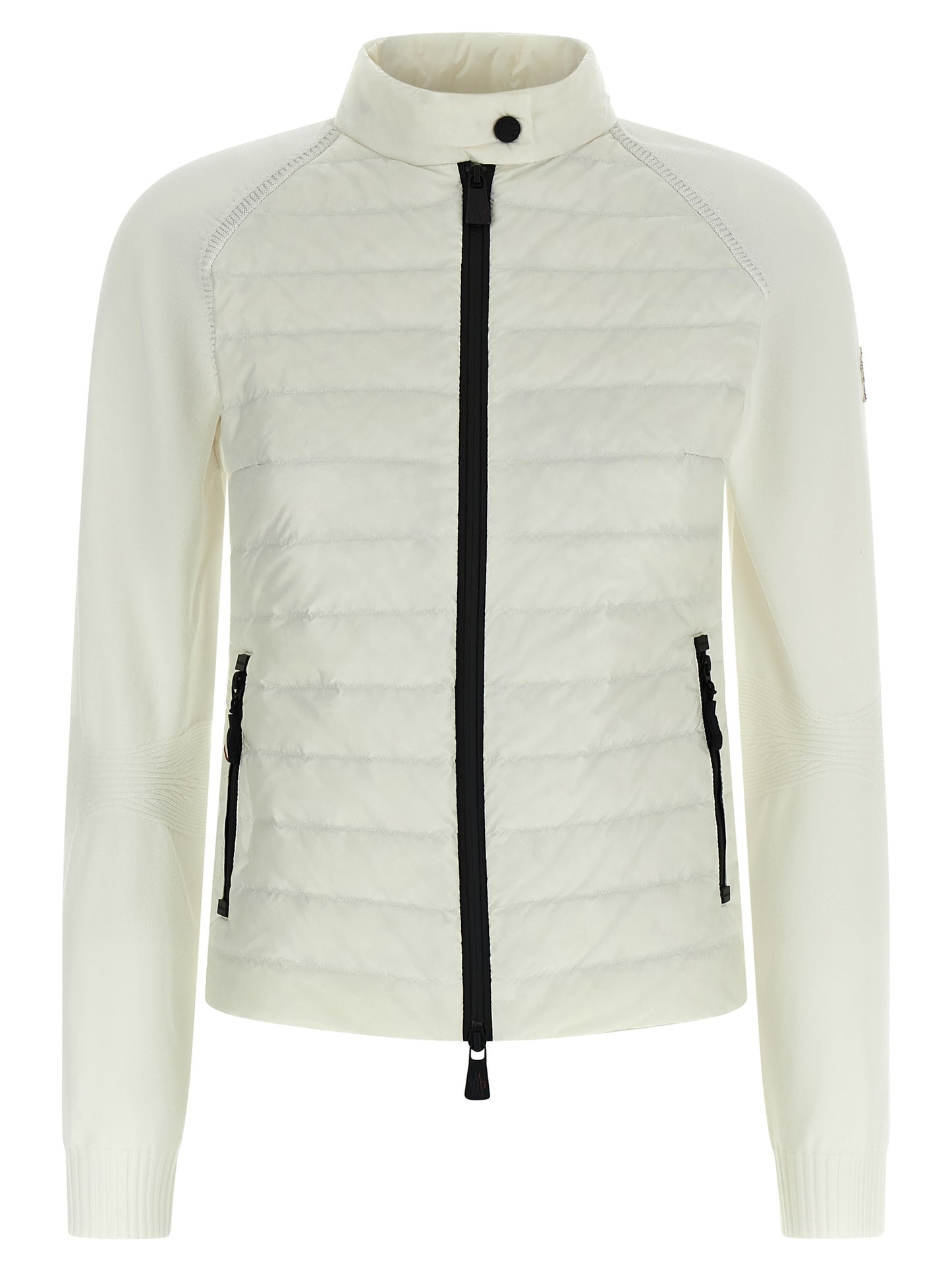 White Polyamide Cardigan