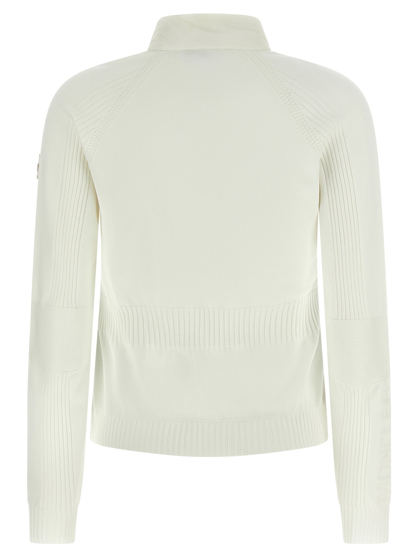 White Polyamide Cardigan