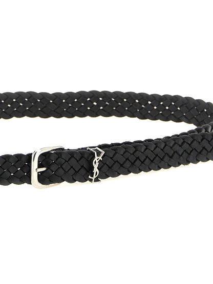 Black Calfskin Regular Belt