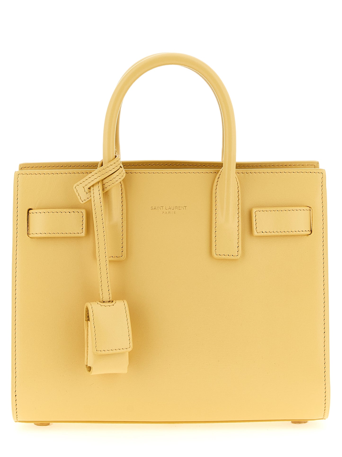 Bicolor Calfskin Handbag