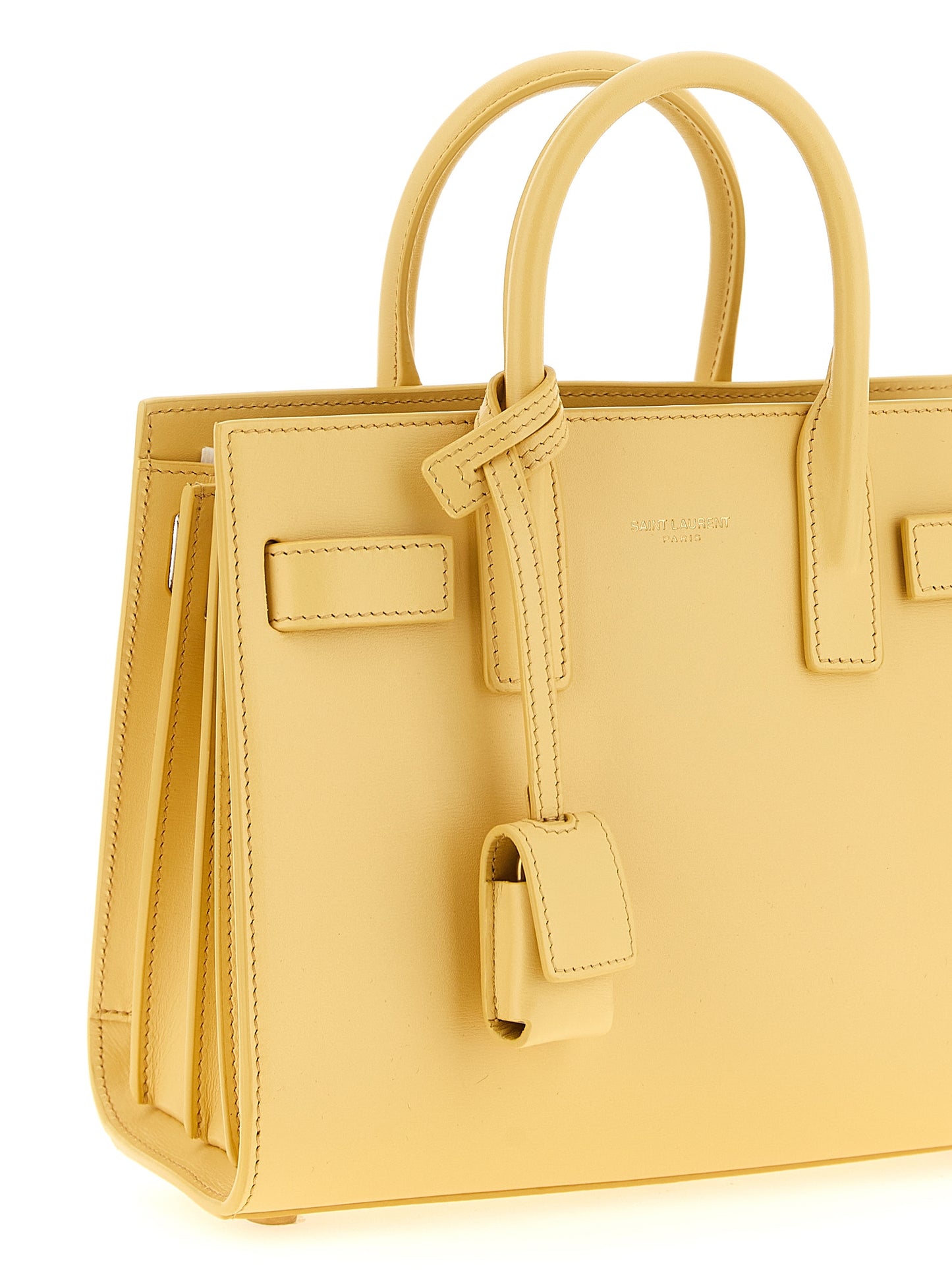 Bicolor Calfskin Handbag
