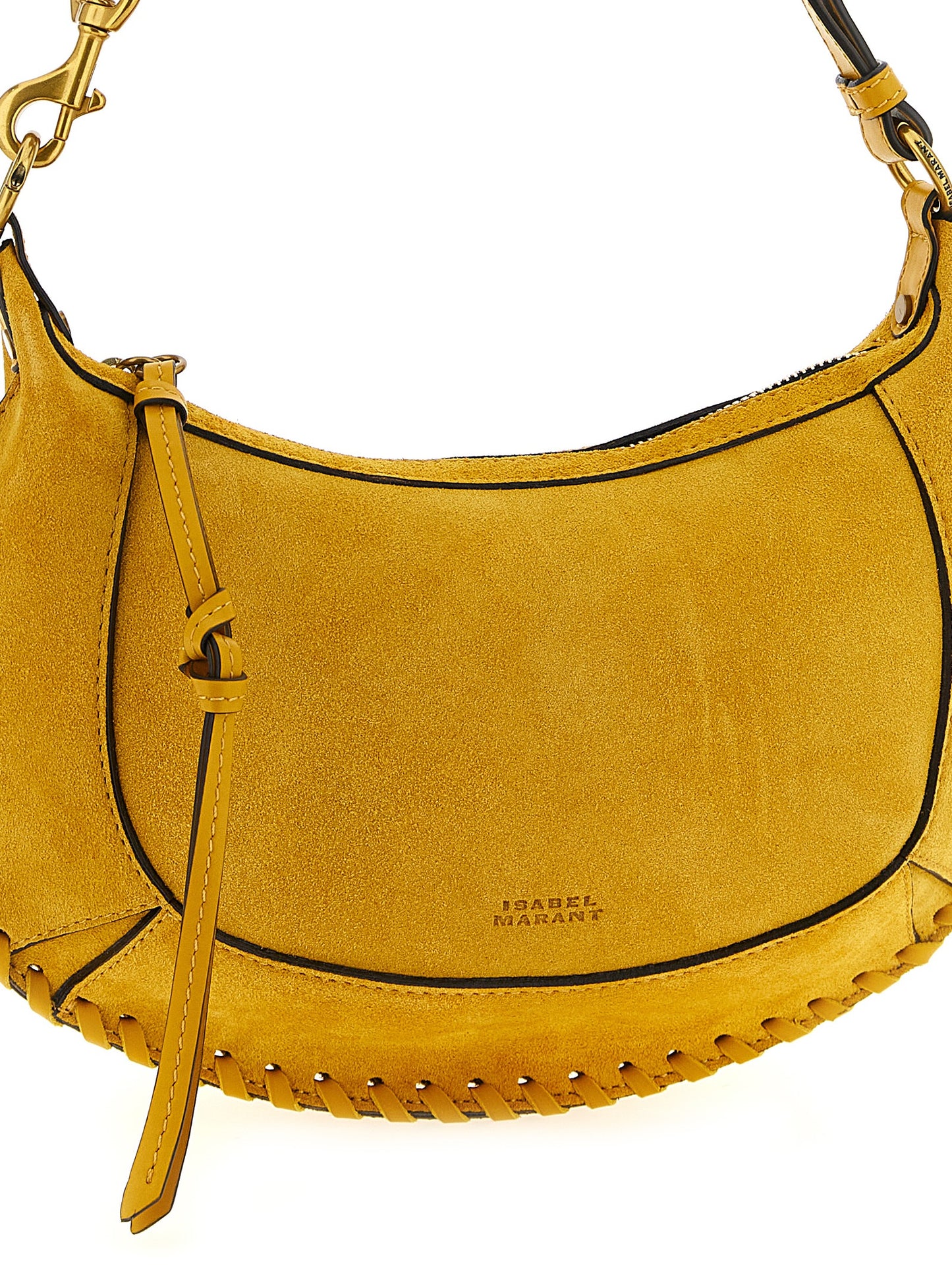 Bicolor Calfskin Shoulder Bag