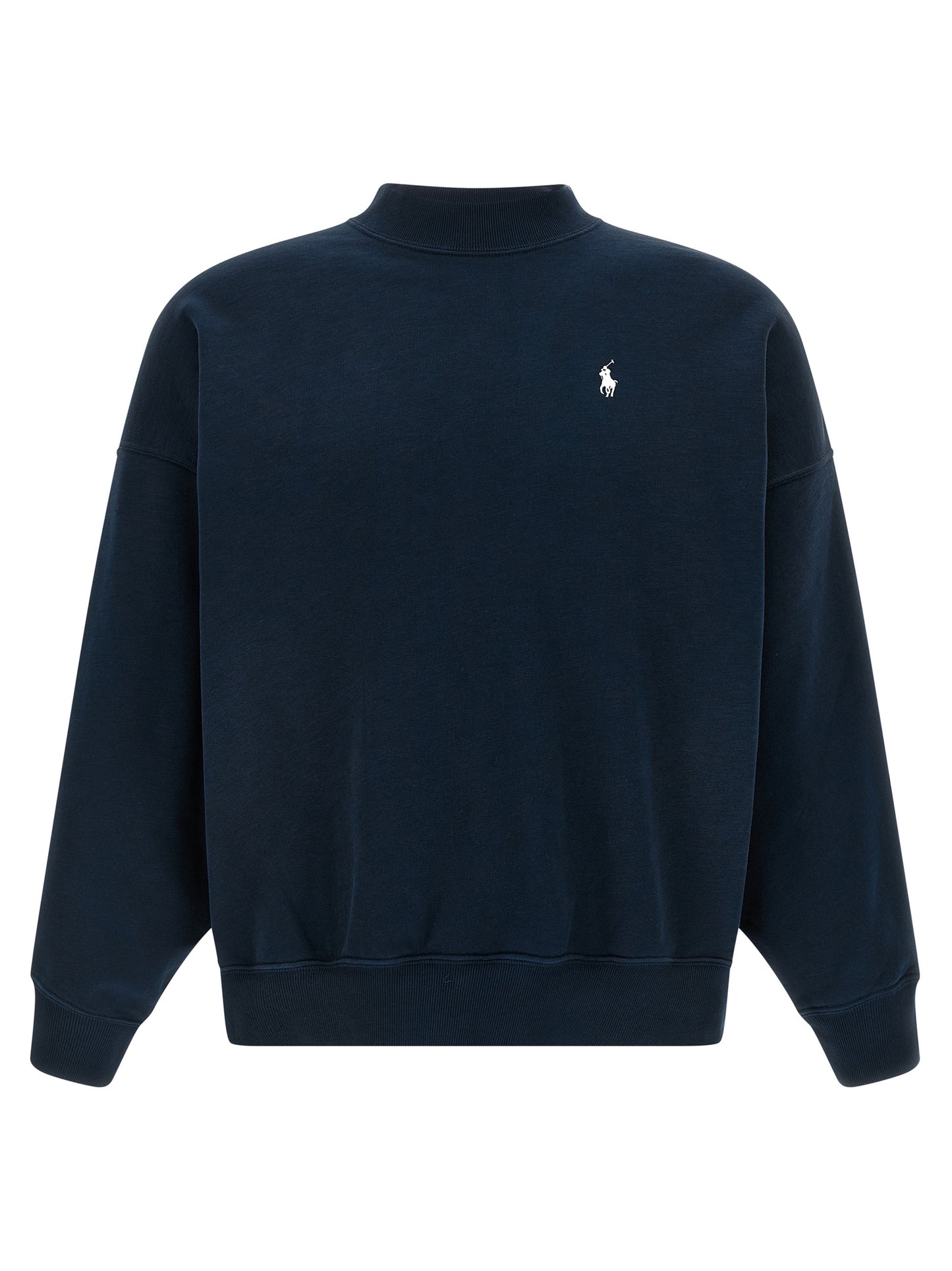 Blue Cotton Sweatshirt