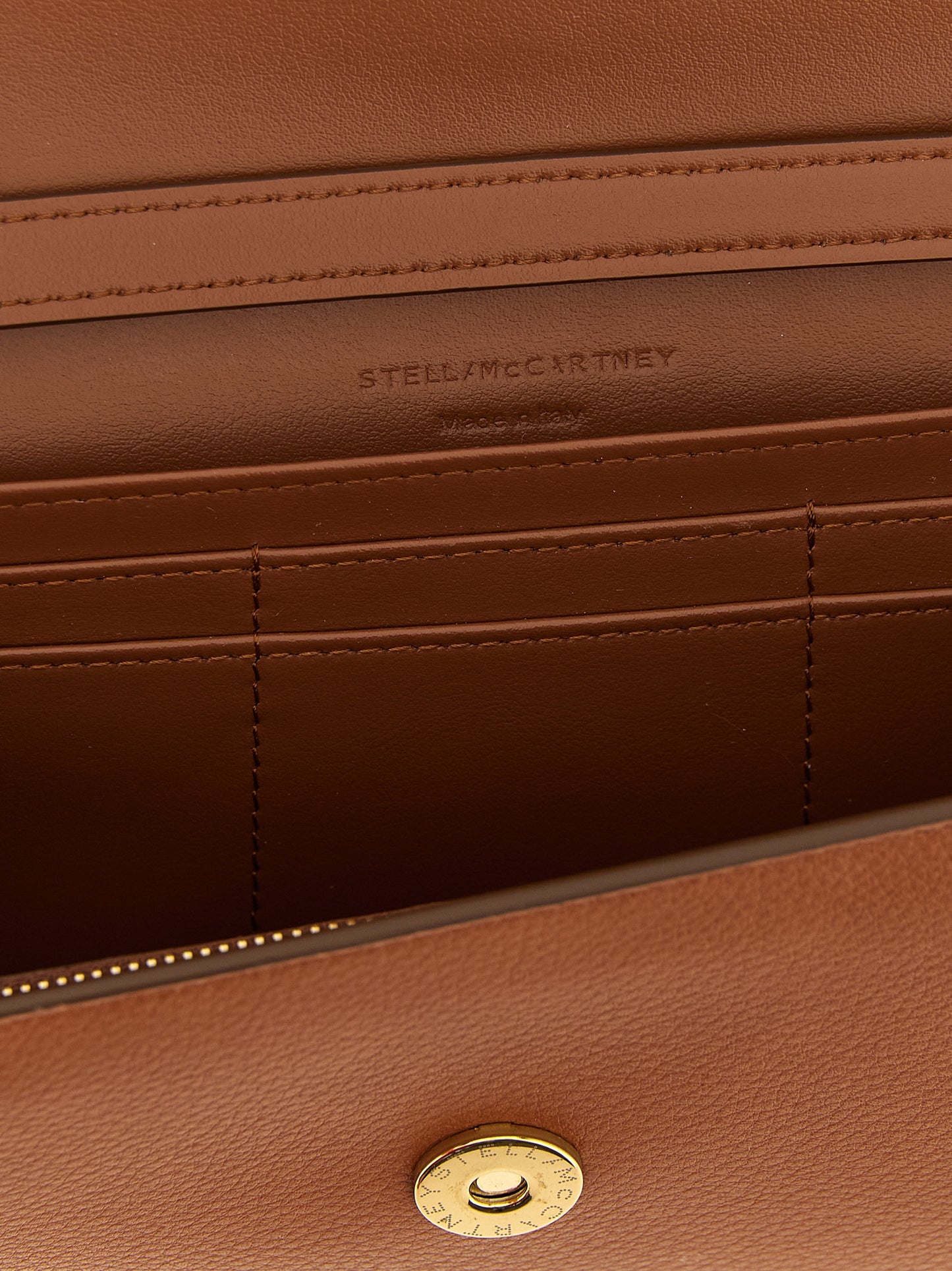Brown Polyamide Cardholder