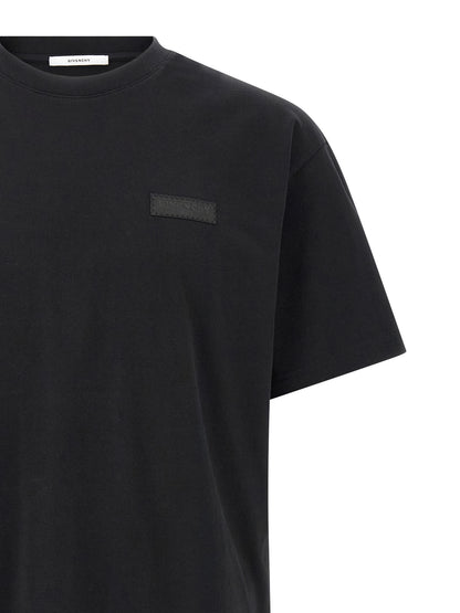 Black Cotton T-Shirt