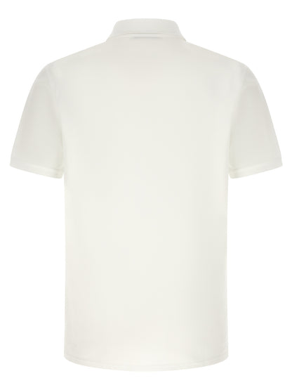 White Cotton Polo Shirt