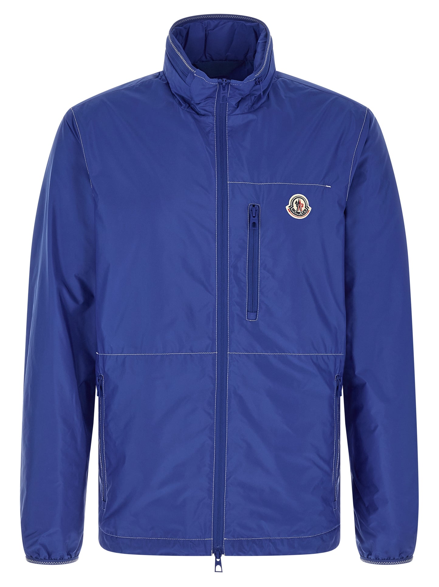 Blue Polyamide Shell Jacket