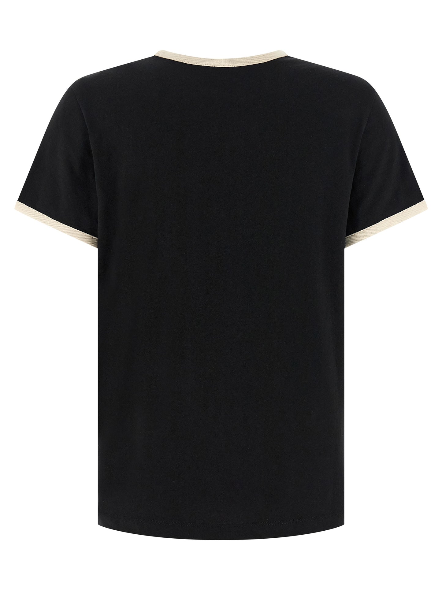 Black Cotton T-Shirt