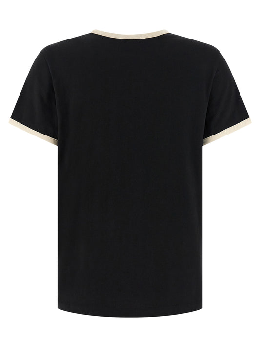 Black Cotton T-Shirt