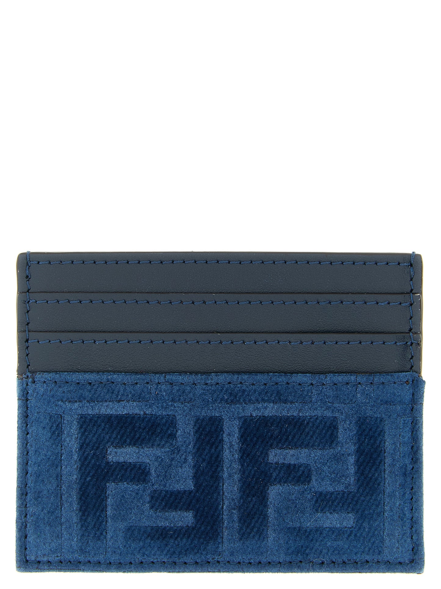 Blue Cotton Cardholder