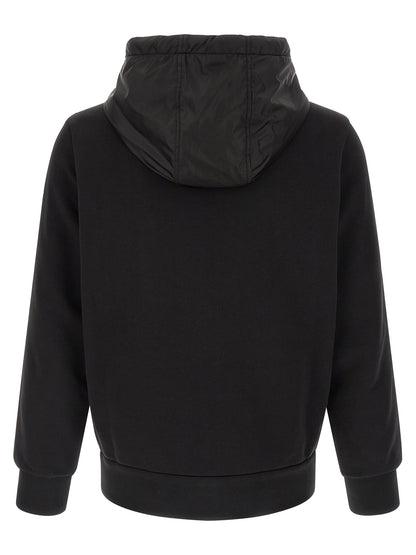 Black Polyamide Sweatshirt