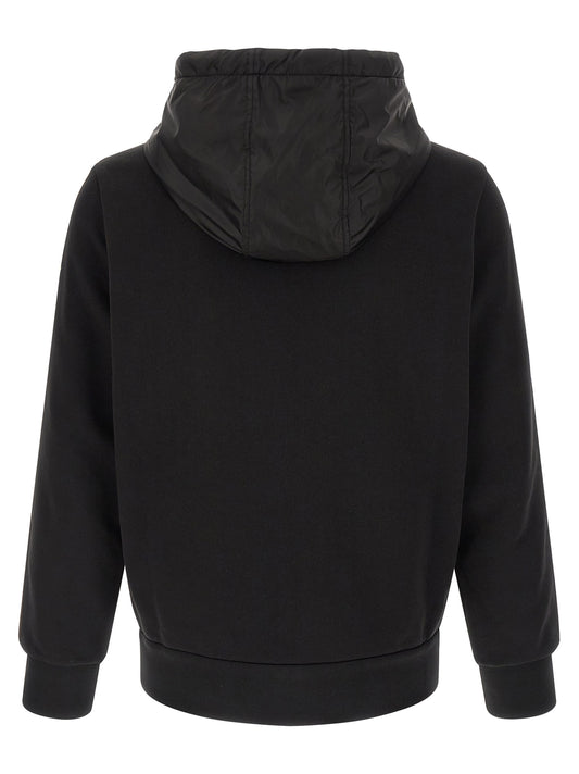 Black Polyamide Sweatshirt