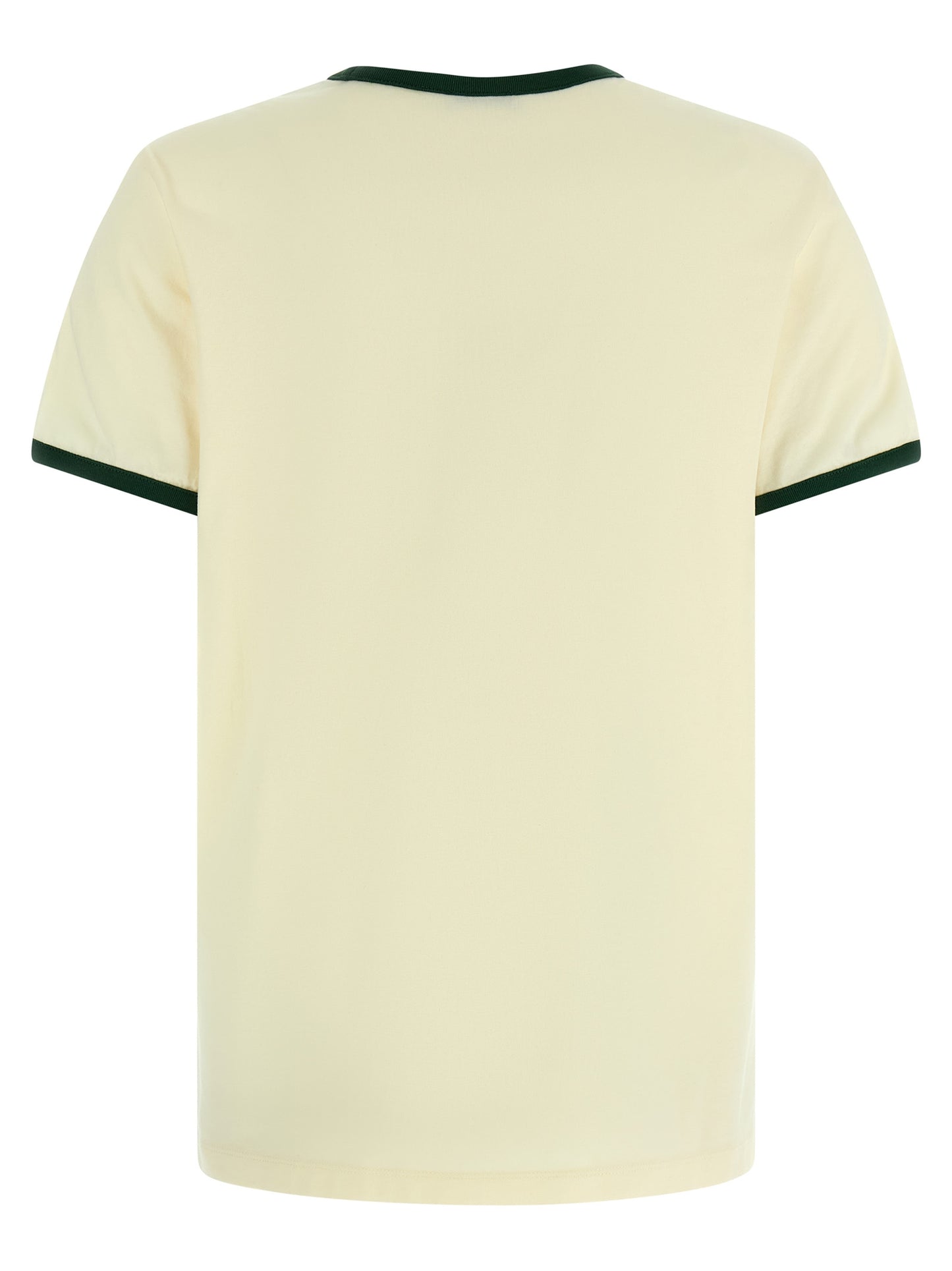 Beige Cotton T-Shirt