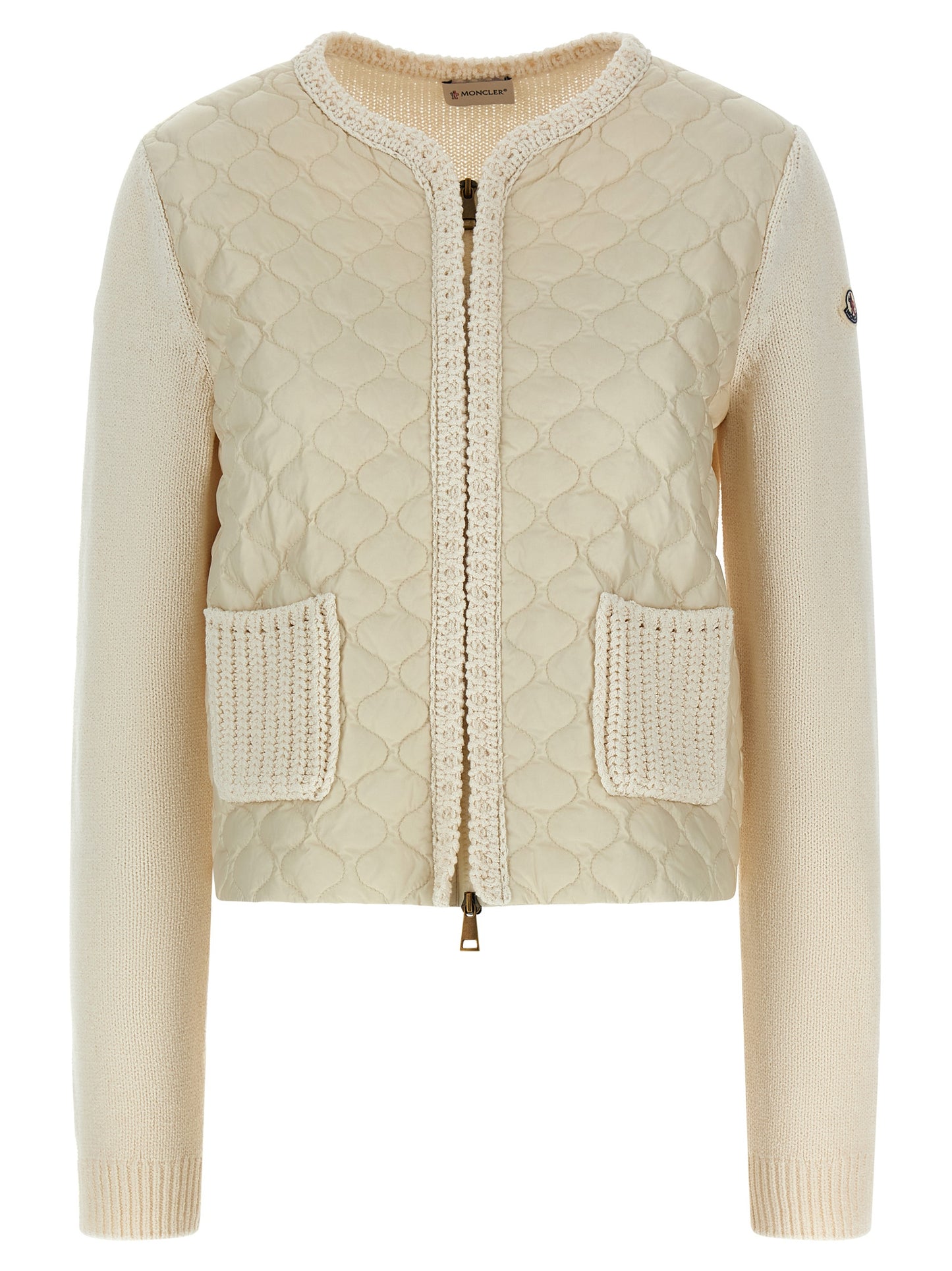 Beige Cotton Cardigan