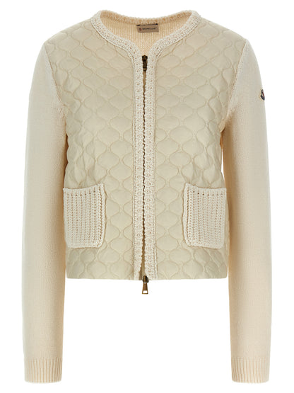 Beige Cotton Cardigan