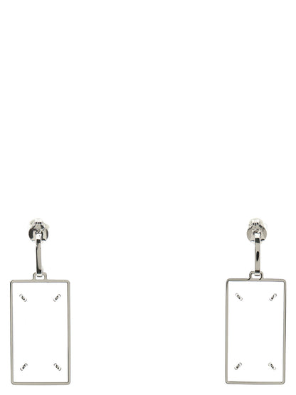 Silver Brass Earrings