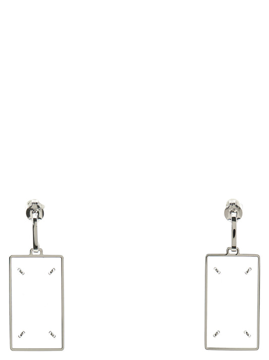 Silver Brass Earrings