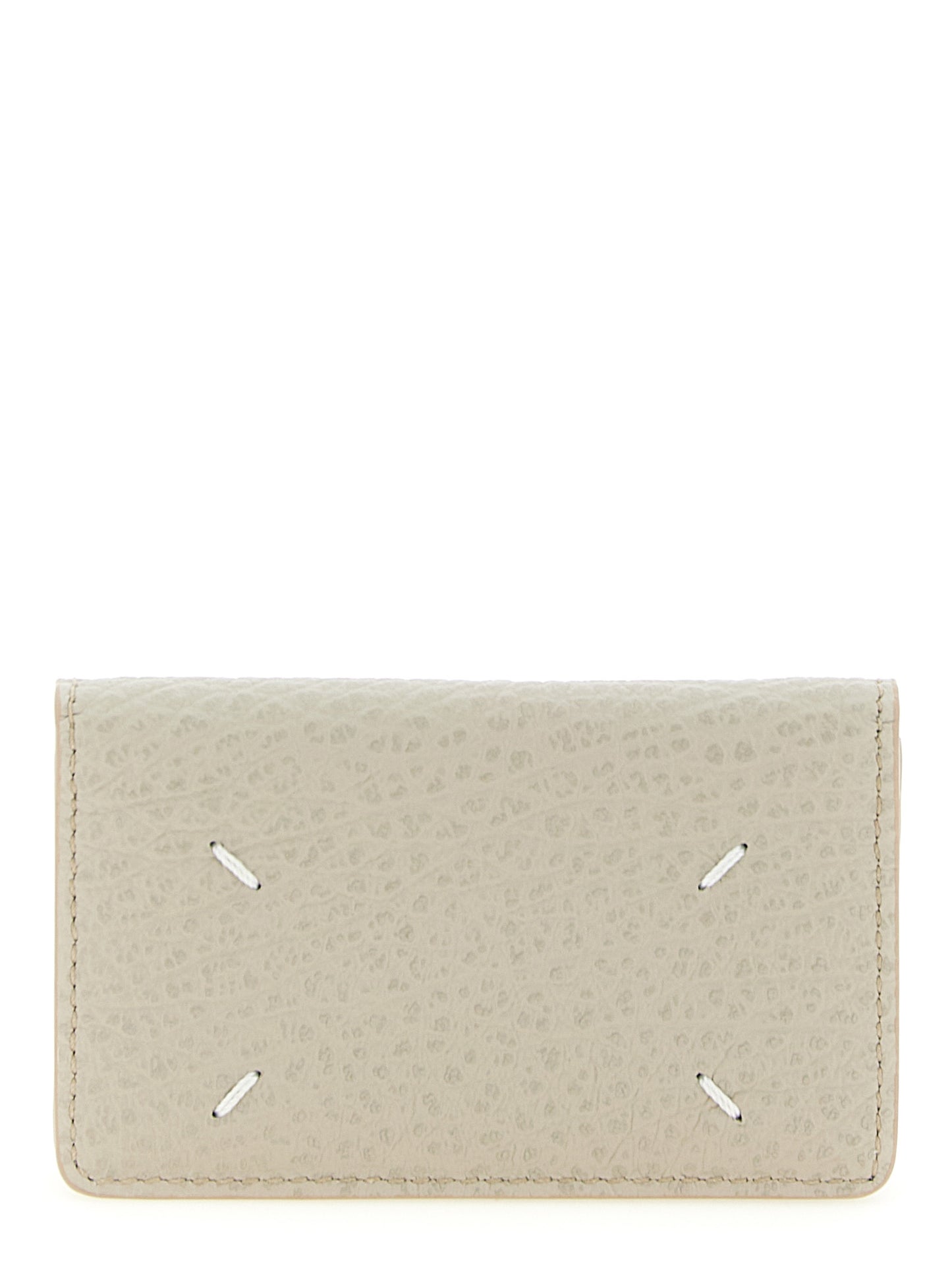 Gray Bovine Leather Cardholder