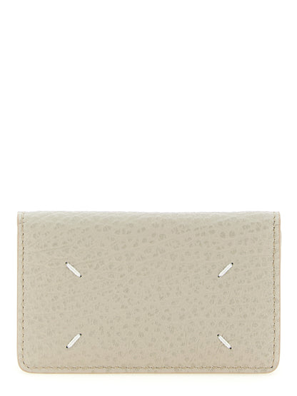 Gray Bovine Leather Cardholder