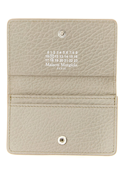 Gray Bovine Leather Cardholder