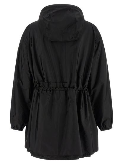Black Polyamide Shell Jacket