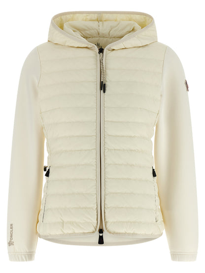 White Polyamide Sweatshirt