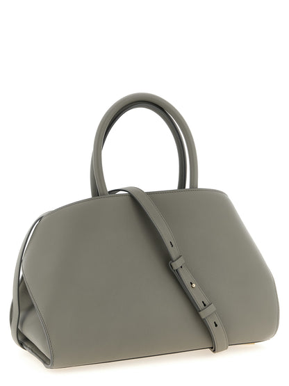 Gray Calfskin Handbag