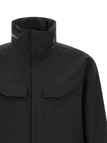 Black Nylon Shell Jacket