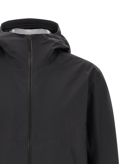 Black Nylon Shell Jacket
