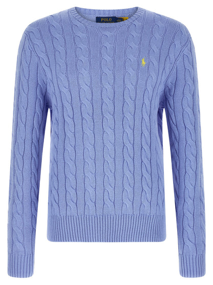 Blue Cotton Cardigan