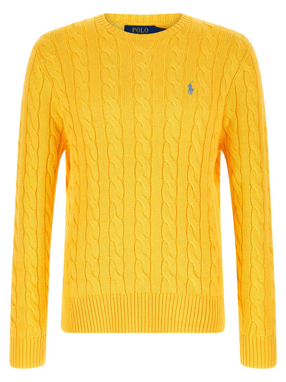 Bicolor Cotton Cardigan