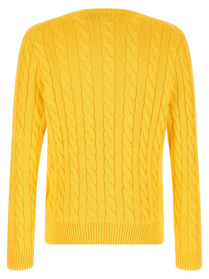 Bicolor Cotton Cardigan