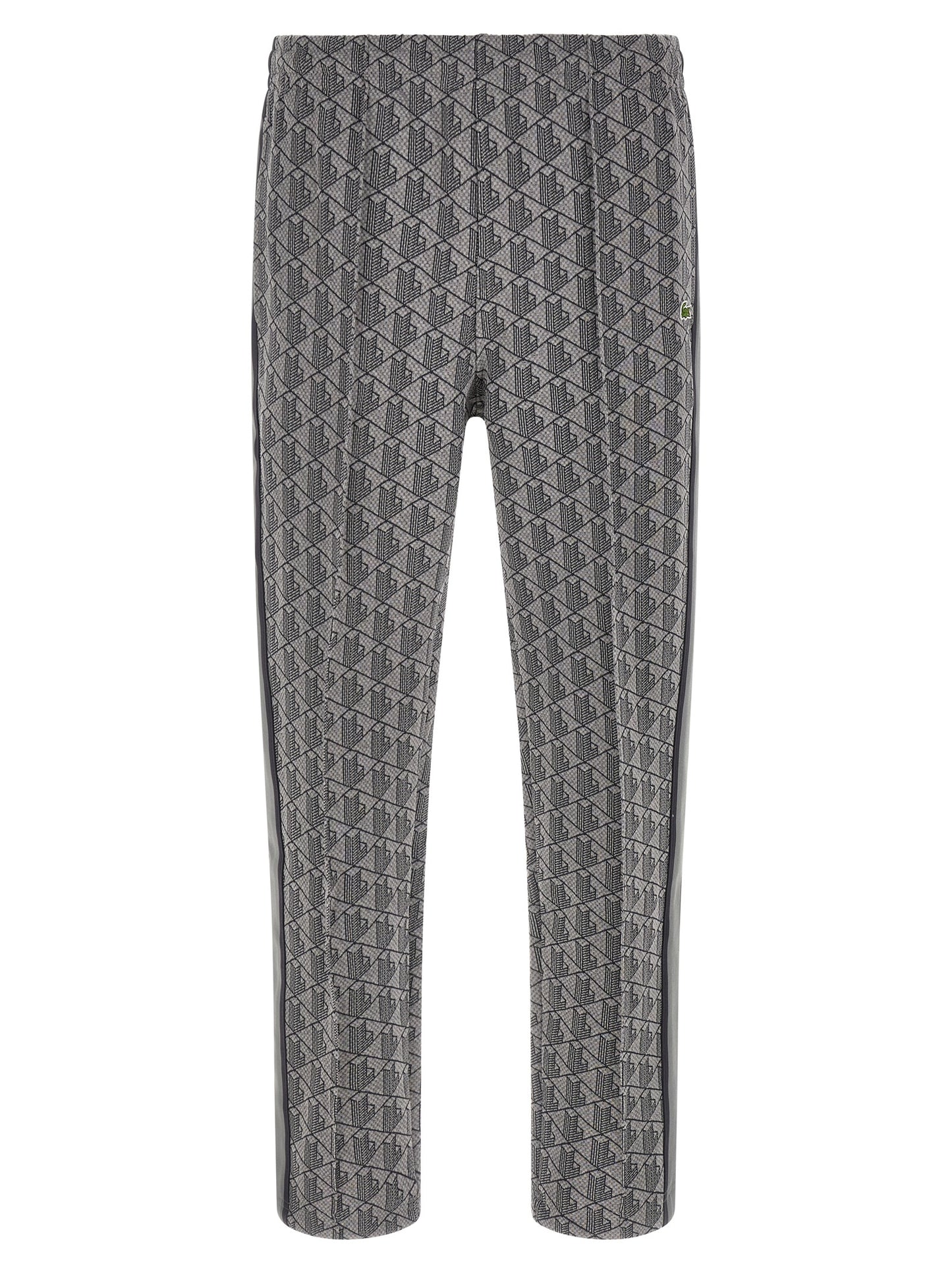 Gray Polyester Joggers (Workout Pants)