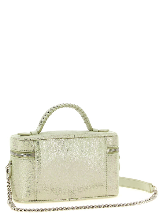Bicolor Polyester Crossbody Bag