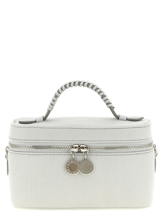 Gray Polyester Crossbody Bag
