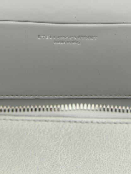 Gray Polyester Crossbody Bag