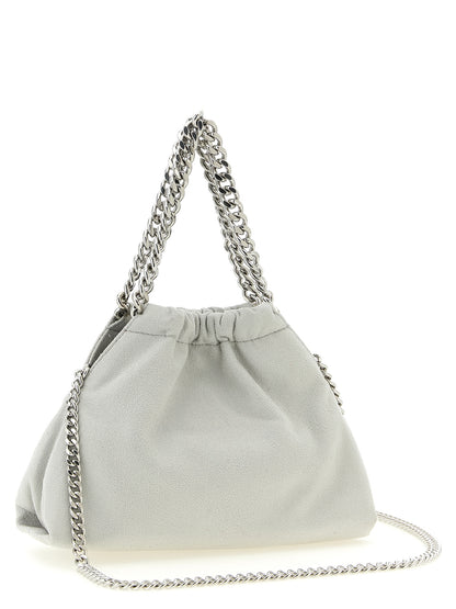 Gray Polyester Handbag