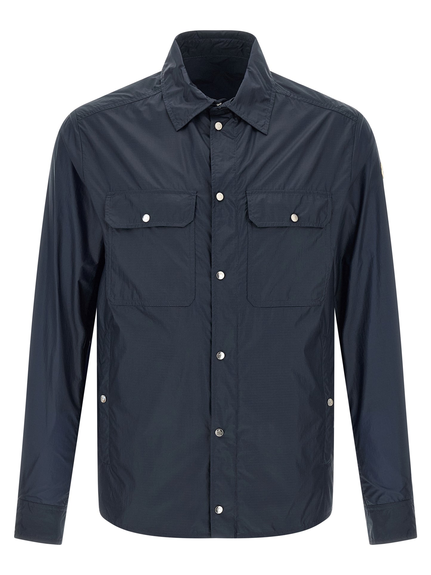 Blue Polyamide Blouse