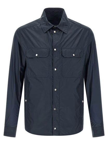 Blue Polyamide Blouse